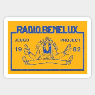Radio Benelux / 80s Rock Radio Station Sticker